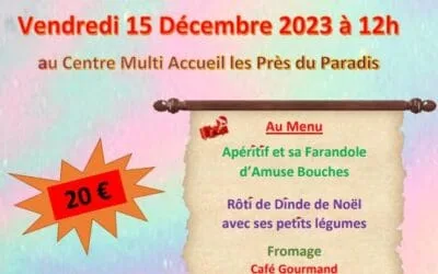 Repas de fin d’année